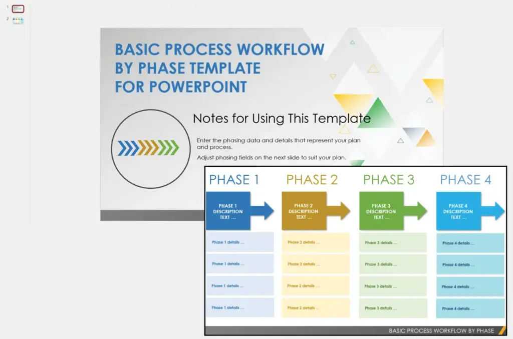 work flow process Simple Process Workflow Template